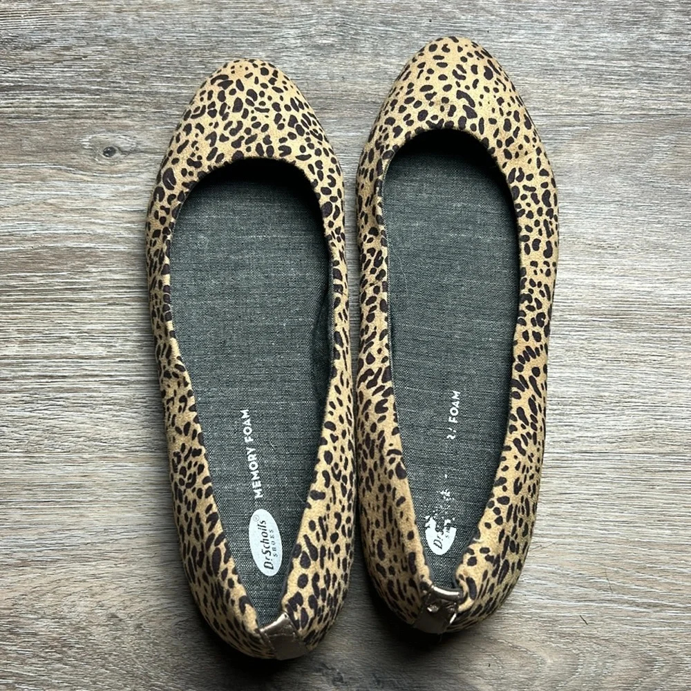 Dr. Scholl’s Leopard Print Women's Flats Size 10